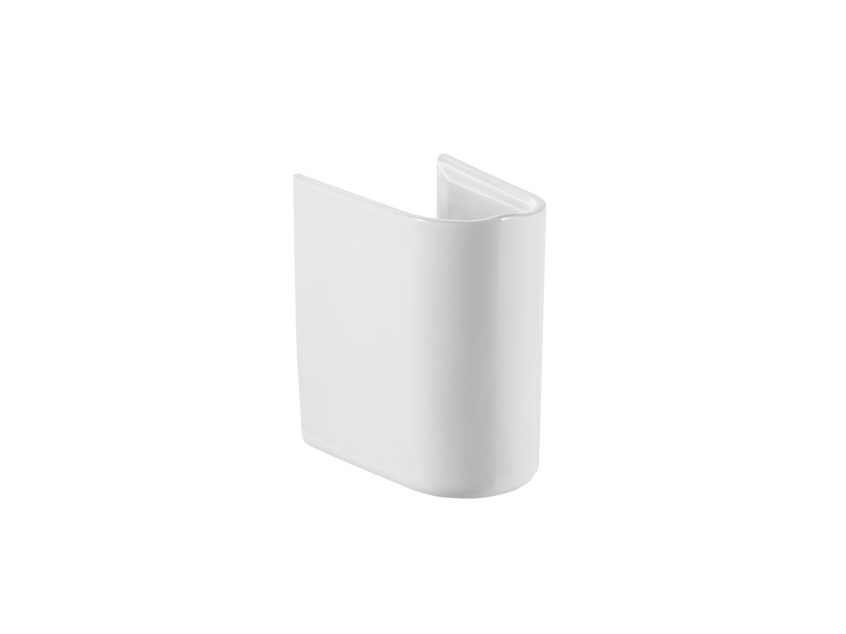 reece Roca Debba Semi Pedestal Suit 500mm Wall Basin White reece Roca Debba Semi Pedestal Suit 500mm Wall Basin White