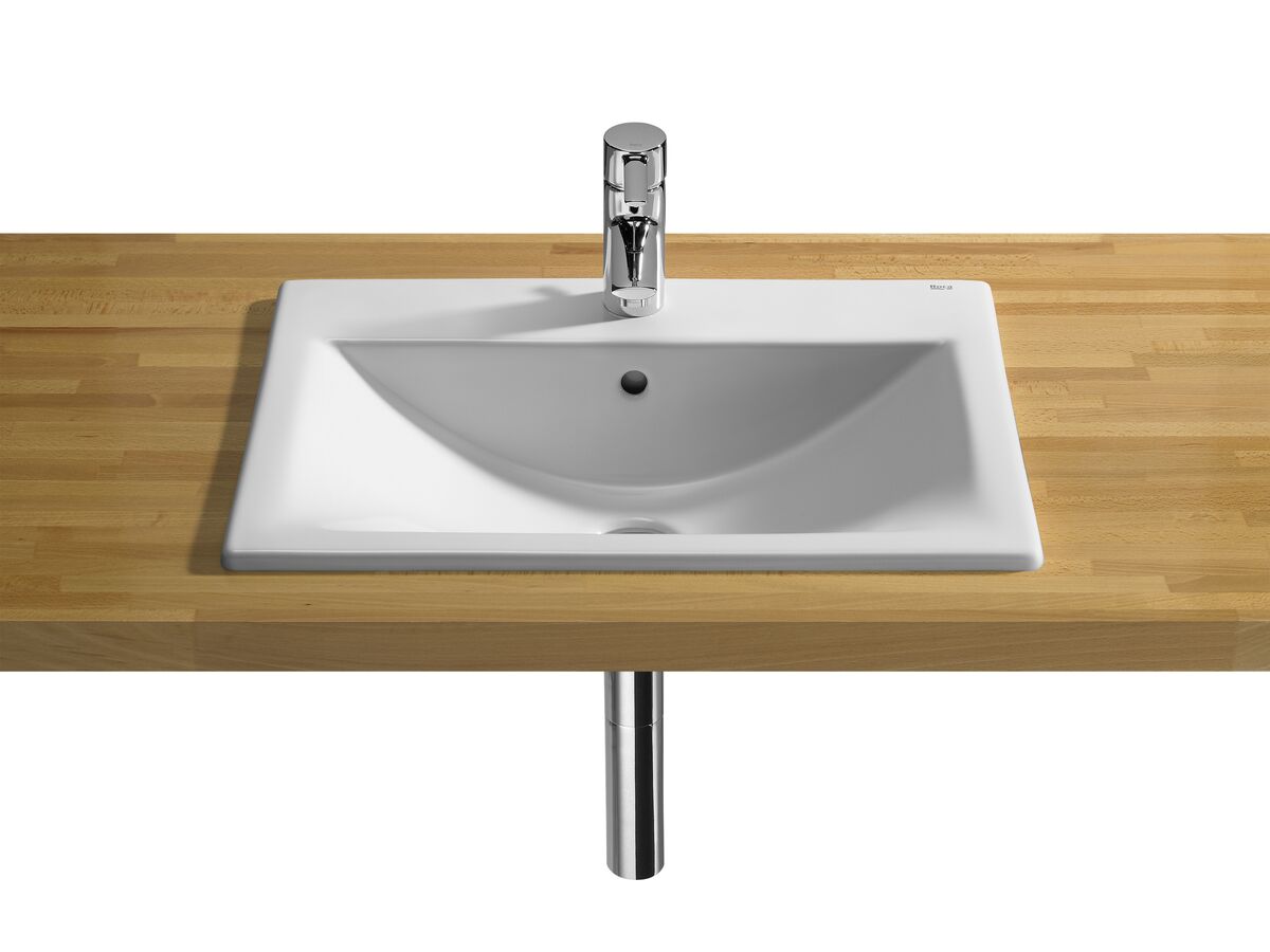 reece Roca Diverta Vanity Basin 1 Taphole 550mm White