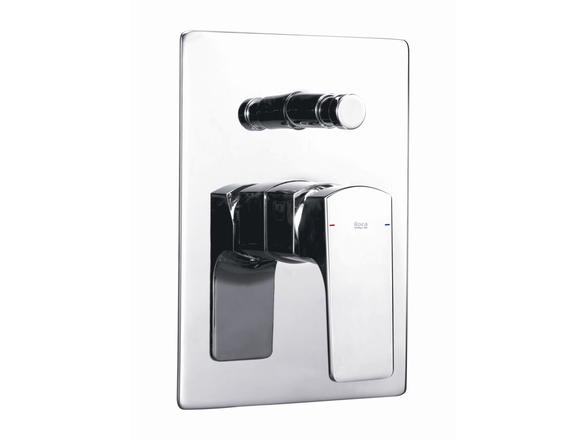reece Roca Escuadra Shower Mixer Tap with Diverter Chrome
