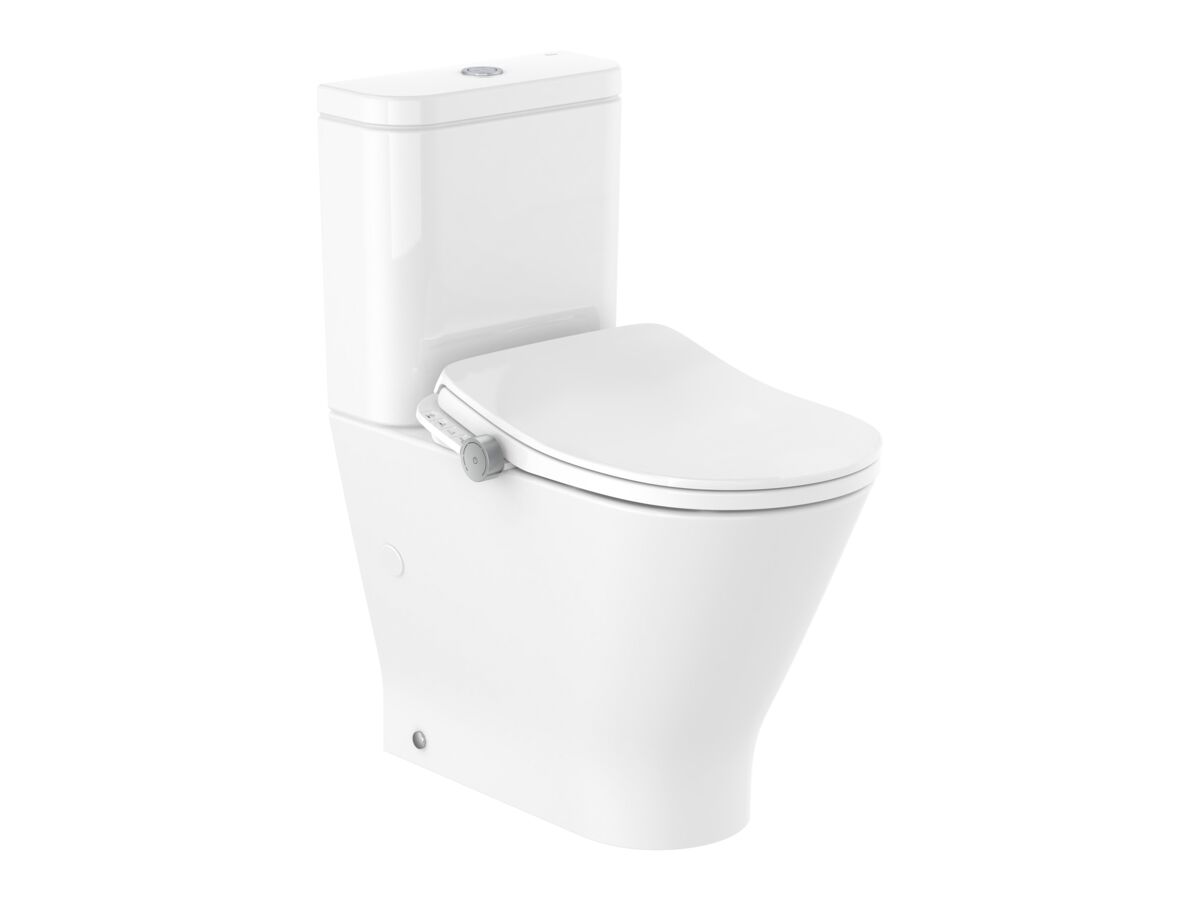 reece Roca In-Wash Gap Round Close Coupled Back to Wall Back Inlet Toilet Suite with Heated Seat (4 Star)