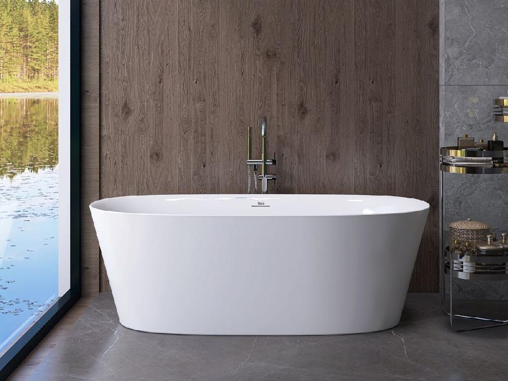 Reece Roca Inspira Freestanding Bath 1600mm X 800mm Overflow White