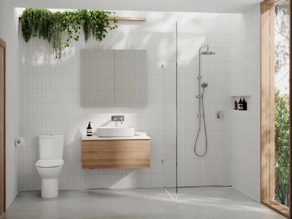 Reece Roca Inspira Light Soft Square Above Counter Basin 500mm X 370mm Matte White