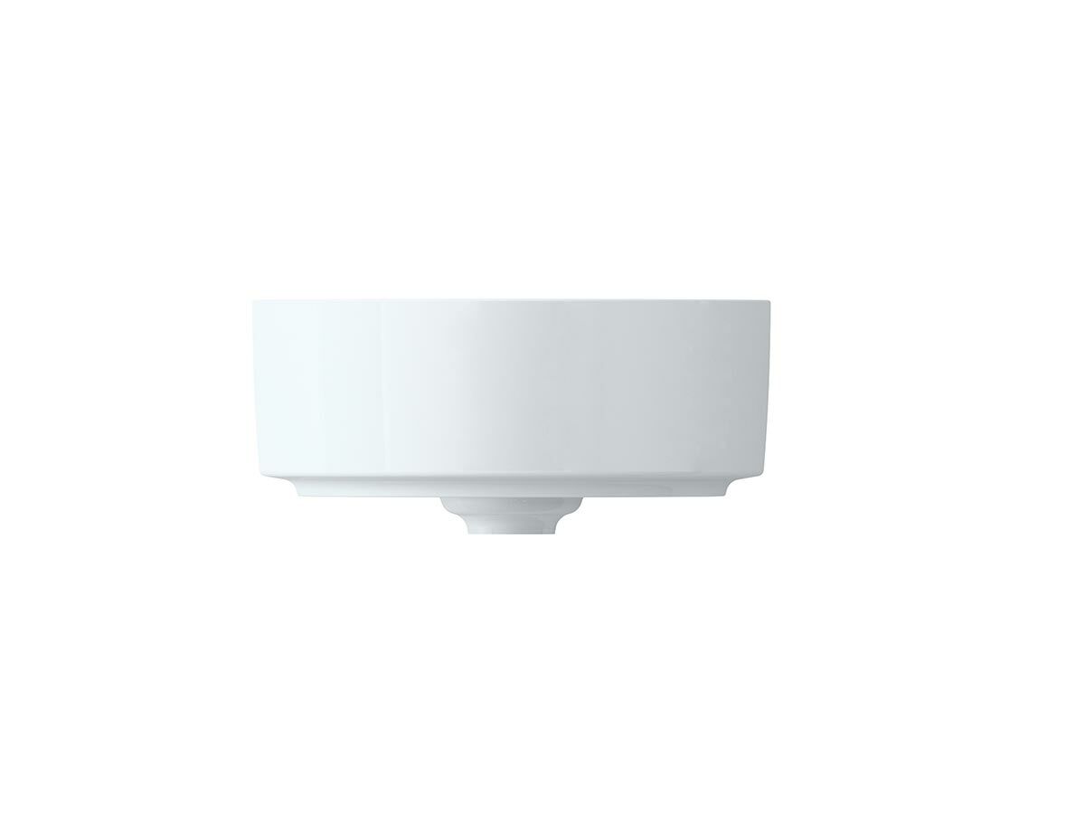 Reece Roca Inspira Round Above Counter Basin 370mm X 370mm Gloss White