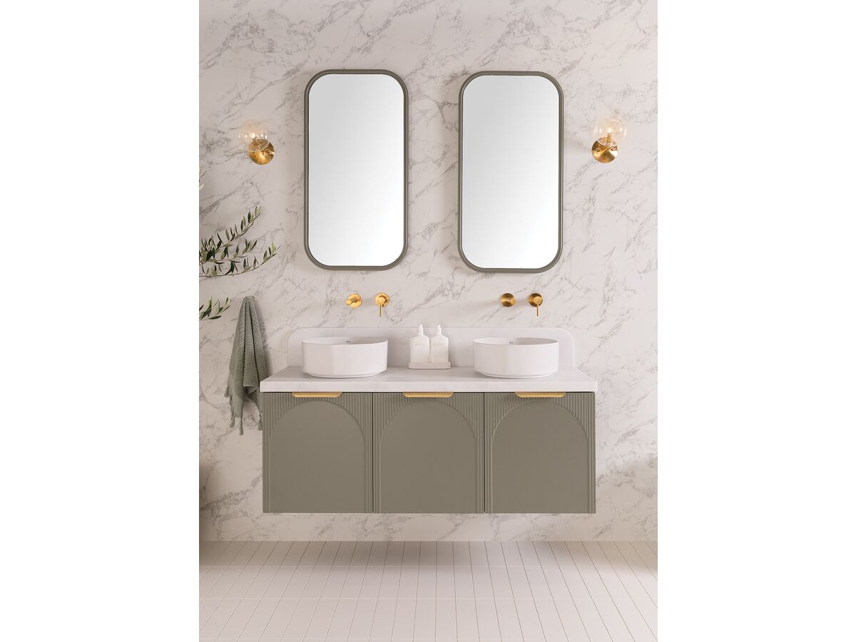 Reece Roca Inspira Round Above Counter Basin 370mm X 370mm Matte White