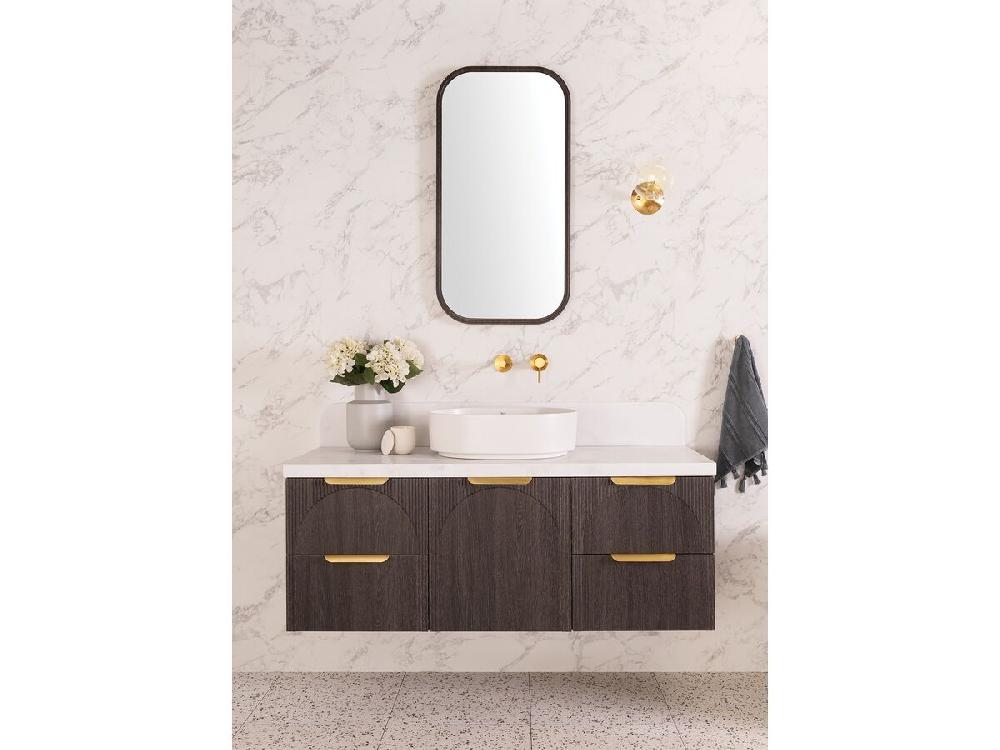 Reece Roca Inspira Round Oval Above Counter Basin 500mm X 370mm Matte White