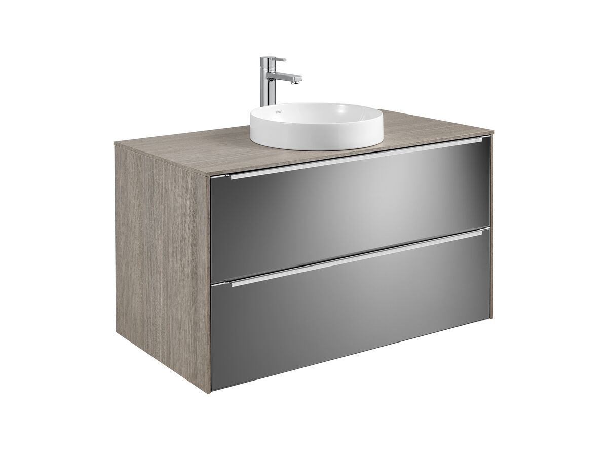 Reece Roca Inspira Round Semi Inset Basin 370mm X 370mm Gloss White
