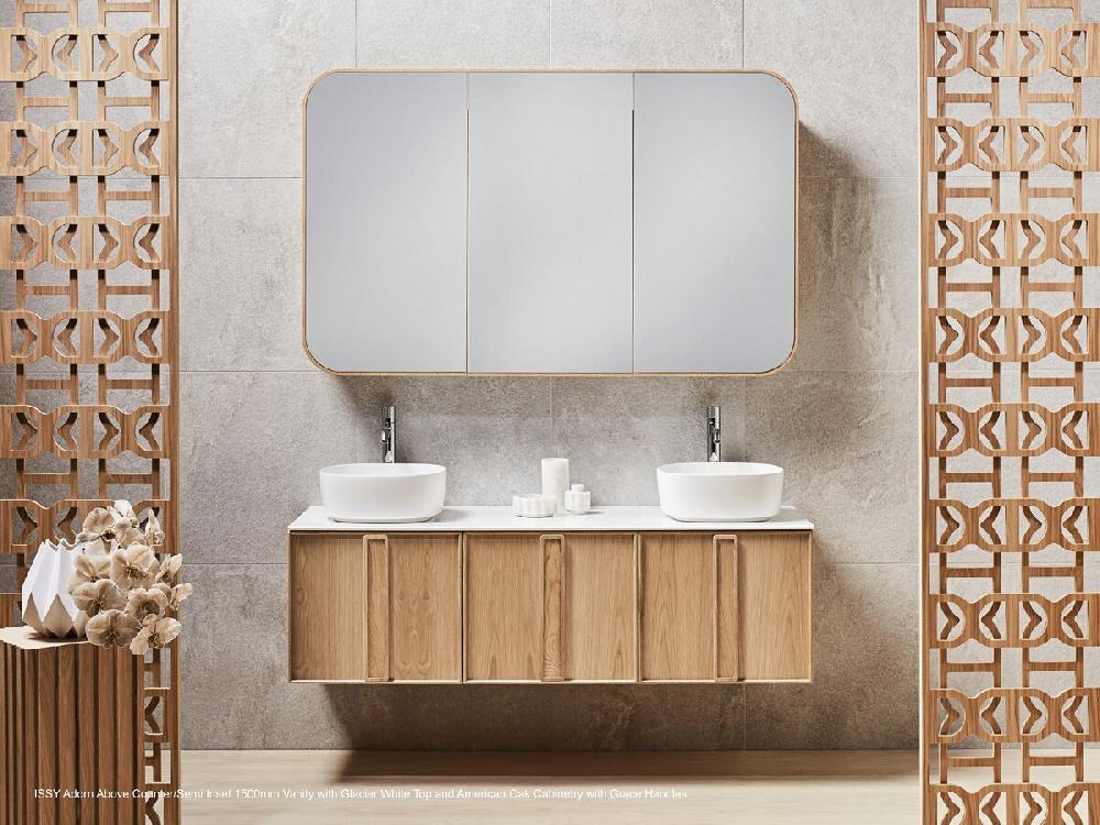 Reece Roca Inspira Soft Square Above Counter Basin 370mm X 370mm Matte White