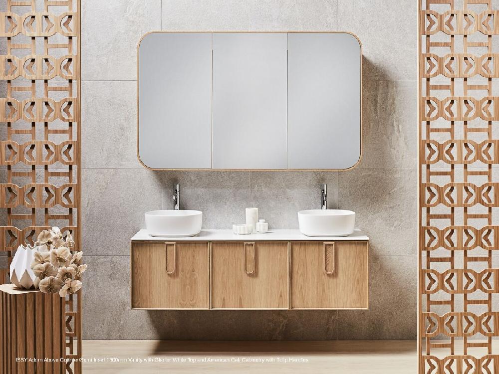 Reece Roca Inspira Soft Square Above Counter Basin 370mm X 370mm Matte White