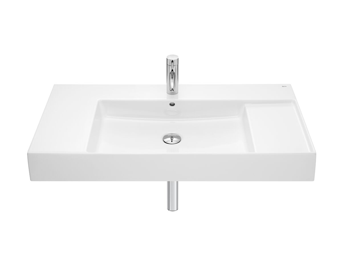 reece Roca Inspira Wall Basin with Fixings 1000mm x 490mm White reece Roca Inspira Wall Basin with Fixings 1000mm x 490mm White
