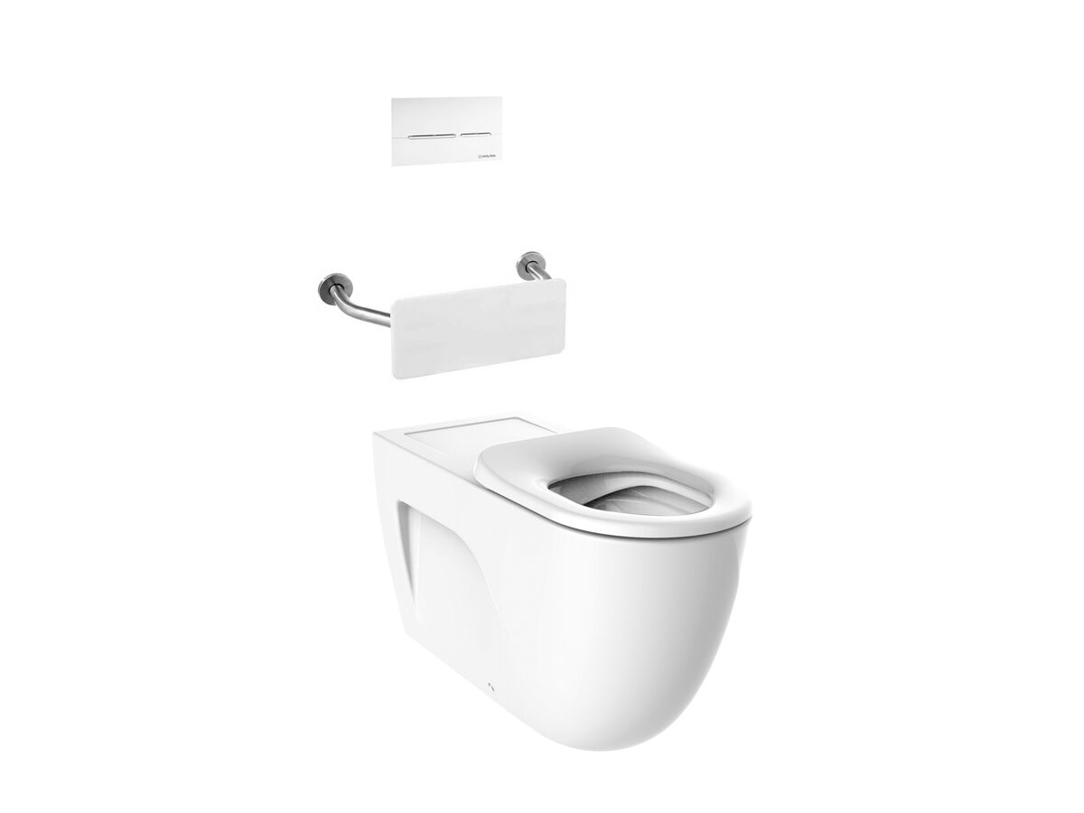 reece Roca Meridian 800 Back to Wall Rimless Inwall Suite Button/Plate Back Rest Single Flap Seat White (4 Star) reece Roca Meridian 800 Back to Wall Rimless Inwall Suite Button/Plate Back Rest Single Flap Seat White (4 Star)