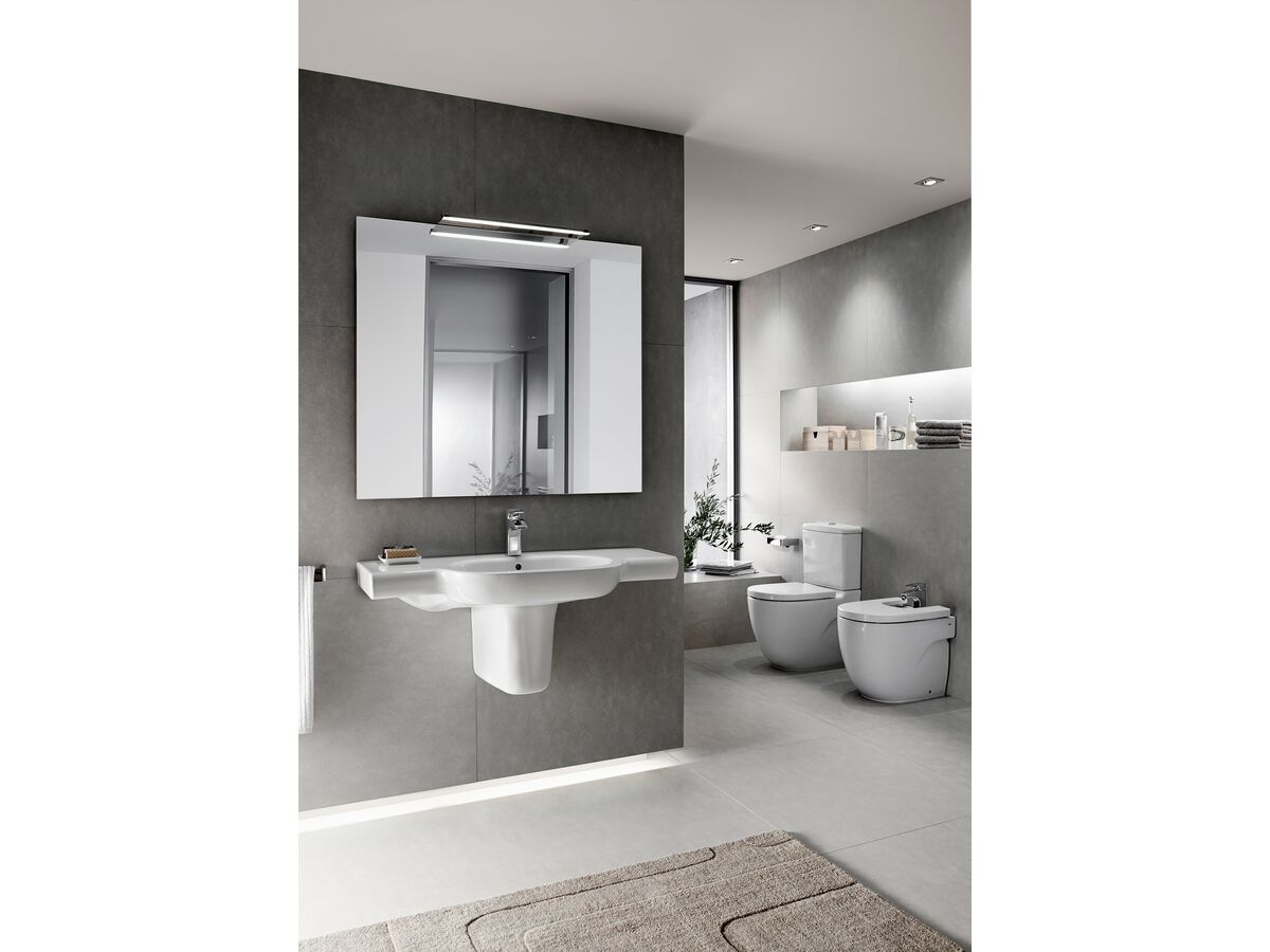 Reece Roca Meridian Rimless Close Coupled Back To Wall Back Inlet Toilet Suite Soft Close Quick Release Seat (4 Star)