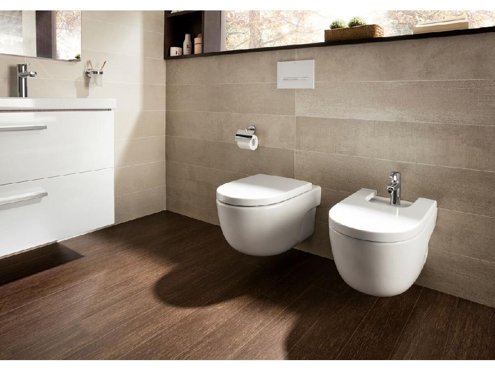 Reece Roca Meridian Rimless Wall Hung Pan Soft Close Quick Release Seat Compact White (4 Star)