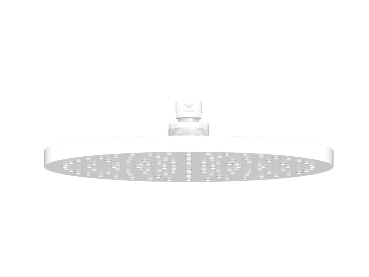 reece Roca Ona ABS Overhead Shower 250mm Matte White (3 Star)