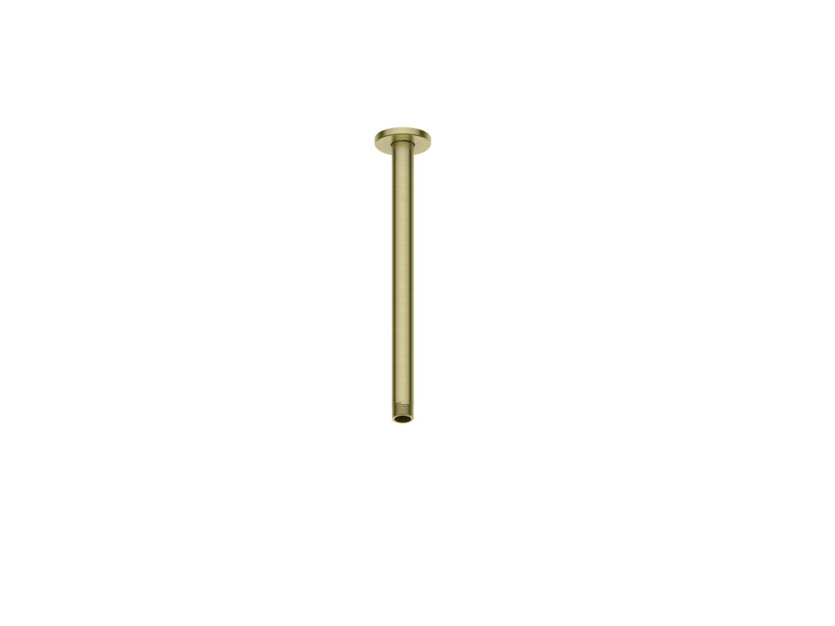 reece Roca Ona Ceiling Shower Arm 200mm Brushed Brass