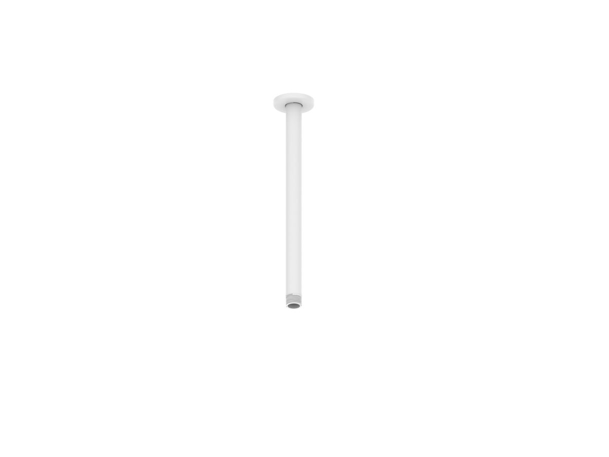 reece Roca Ona Ceiling Shower Arm 200mm Matte White