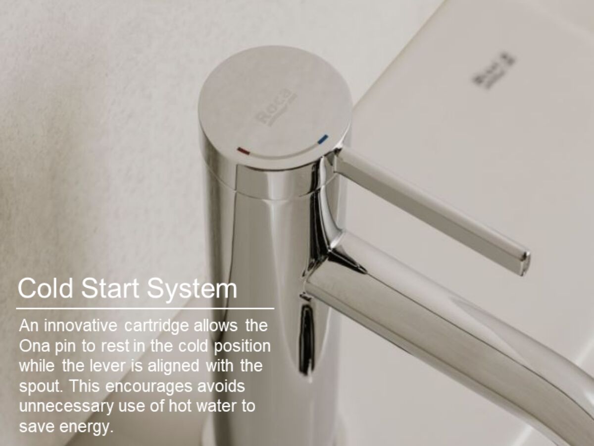 Reece Roca Ona Extended Basin Mixer Tap Chrome (6 Star) Lead Free