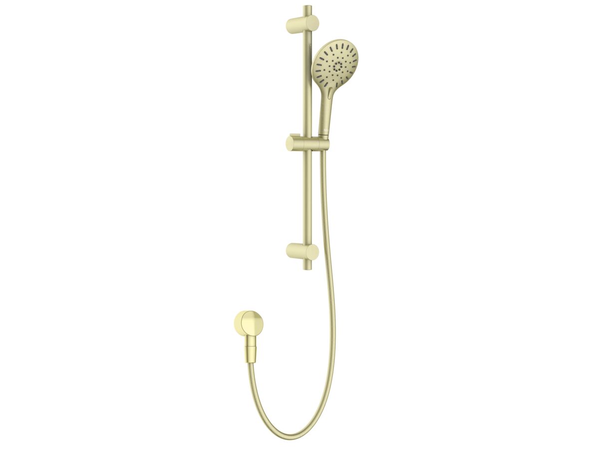 reece Roca Ona Single Rail Shower Brushed Brass (5 Star) reece Roca Ona Single Rail Shower Brushed Brass (5 Star)