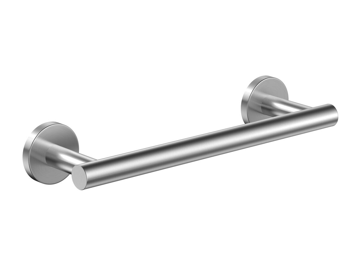 reece Roca Ona Single Towel Rail 300mm Brushed Nickel