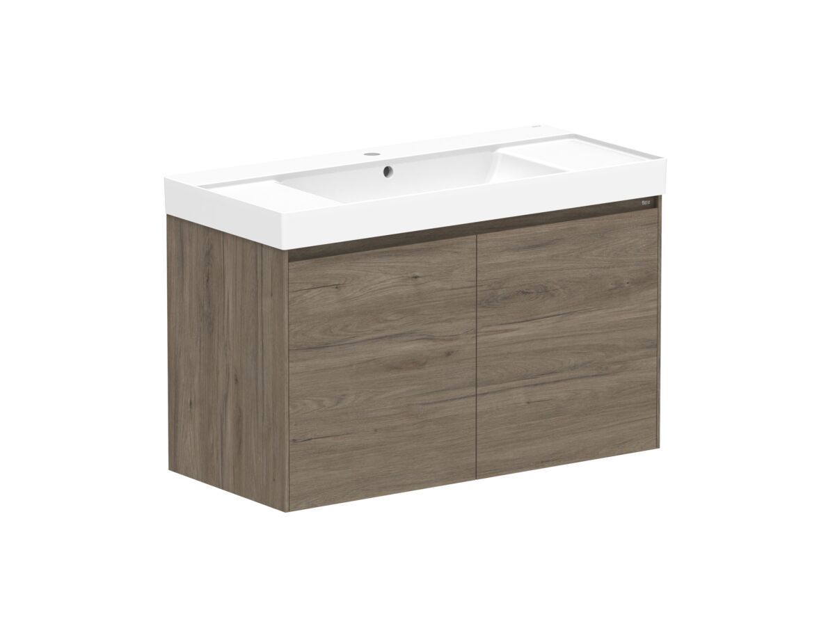 Reece Roca Ona Vanity All Door Centre Bowl 1000mm Dark Elm