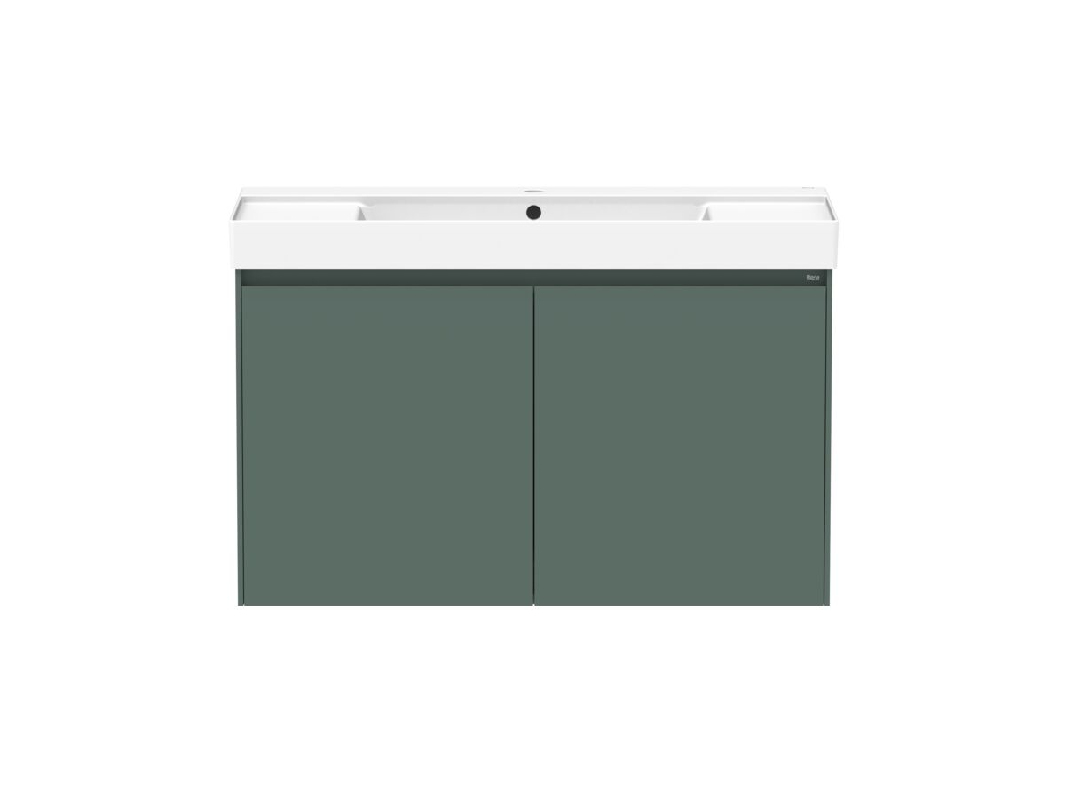 reece Roca Ona Vanity All Door Centre Bowl 1000mm Matte Green