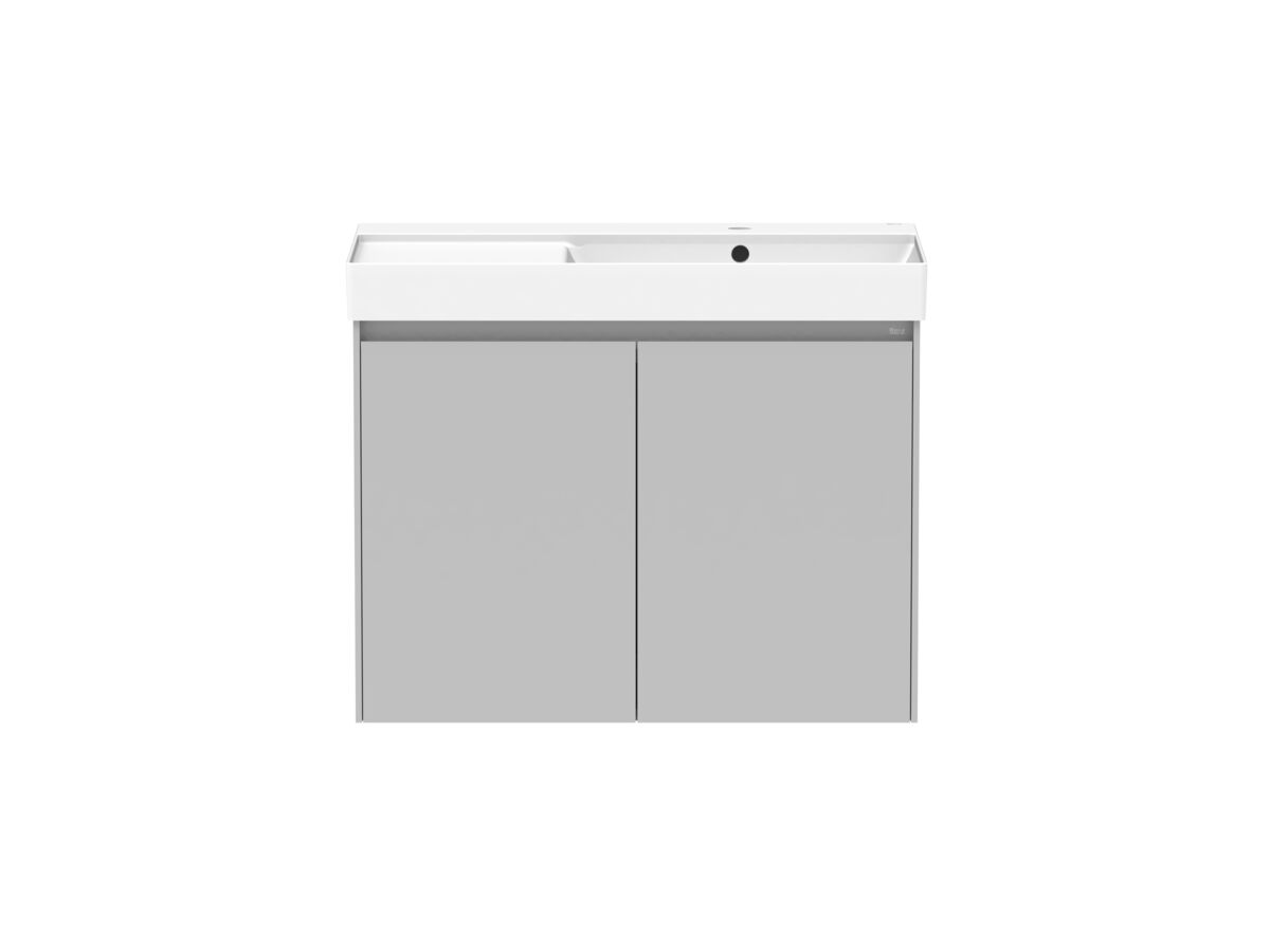 reece Roca Ona Vanity All Door Right Hand Bowl 800mm Matte Grey