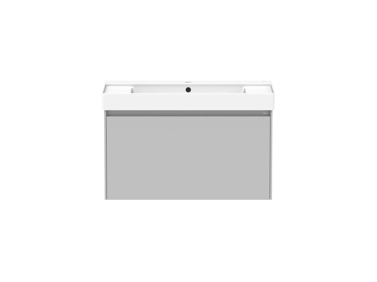 reece Roca Ona Vanity All Drawer Single Centre Bowl 800mm Matte Grey