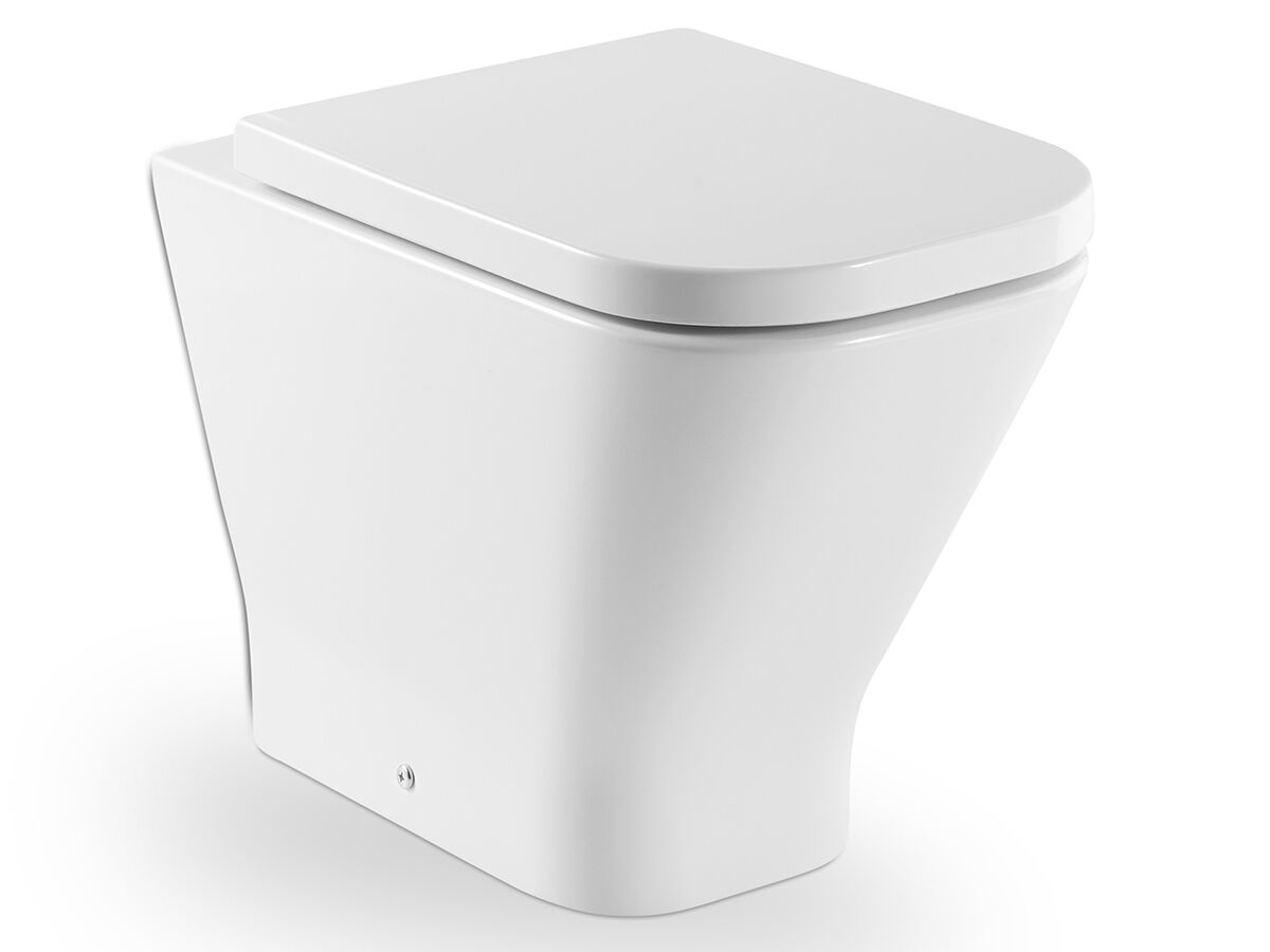 Reece Roca The Gap Back To Wall S&P Soft Close Seat Quick Release MK2 White/Chrome (4 Star)