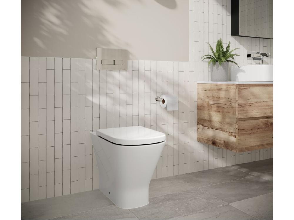 Reece Roca The Gap Back To Wall S&P Soft Close Seat Quick Release MK2 White/Chrome (4 Star)