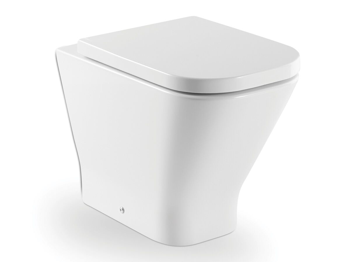 reece Roca The Gap Back to Wall S&P Soft Close Seat Quick Release MK2 White/Chrome (4 Star)