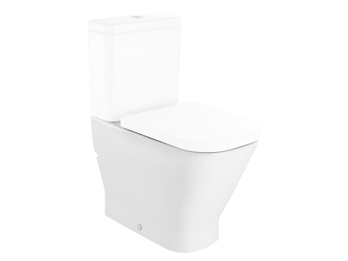 reece Roca The Gap Close Coupled Back to Wall Comfort Height Pan Only White (4 Star)