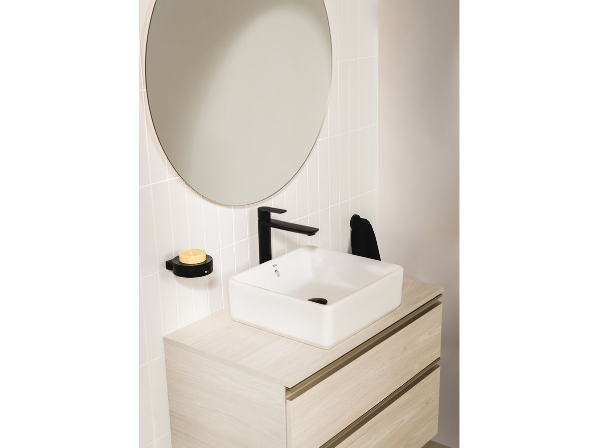 Reece Roca The Gap Square Above Counter Basin 390mm X 370mm With Overflow White