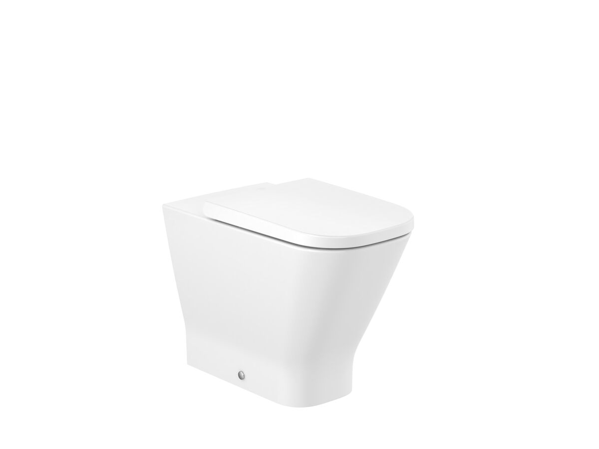 reece Roca The Gap Square Rimless Back to Wall Overheight Pan with Soft Close Quick Release Toilet Seat White (4 Star) reece Roca The Gap Square Rimless Back to Wall Overheight Pan with Soft Close Quick Release Toilet Seat White (4 Star)