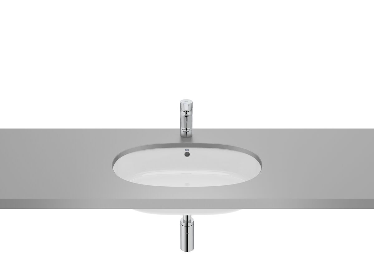reece Roca The Gap Under Counter Basin Oval 550mm with Overflow reece Roca The Gap Under Counter Basin Oval 550mm with Overflow