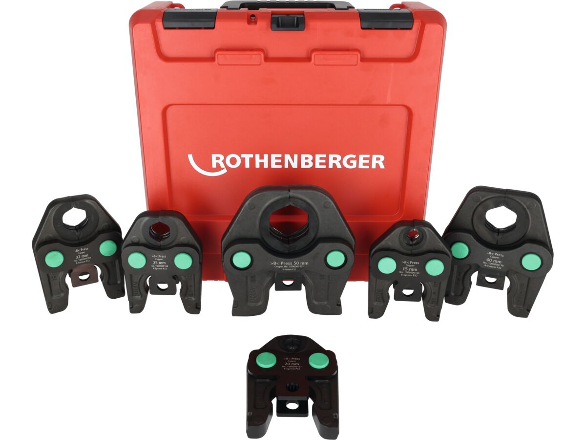 reece Rothenberger 3000/4000 B-Press Jaw Set 15mm - 50mm
