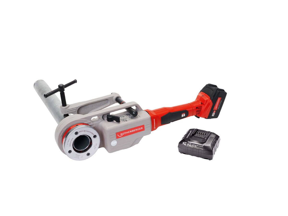 Reece Rothenberger Battery Supertronic 2000E Pipe Threader Set
