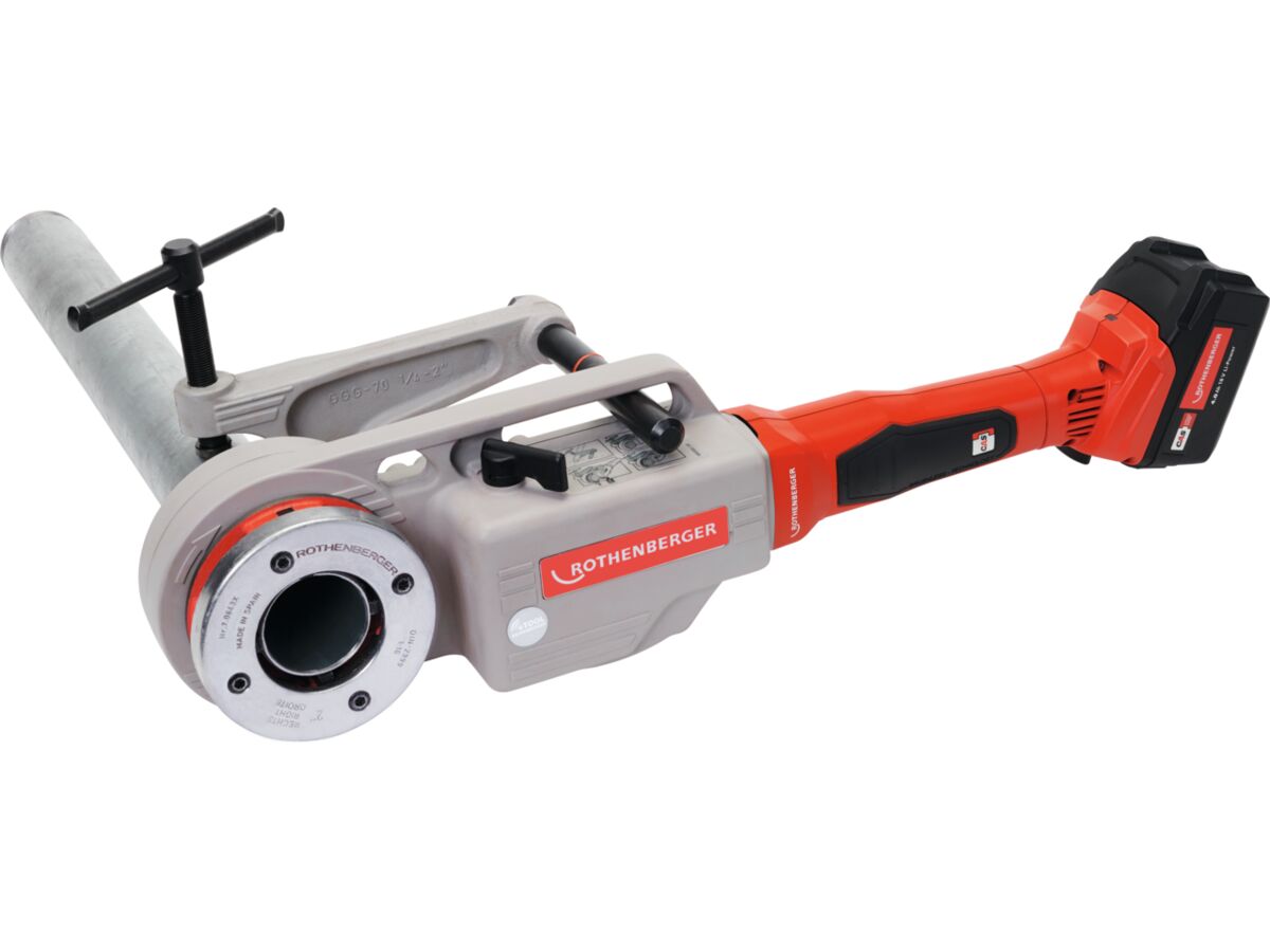 Reece Rothenberger Battery Supertronic 2000E Pipe Threader Set