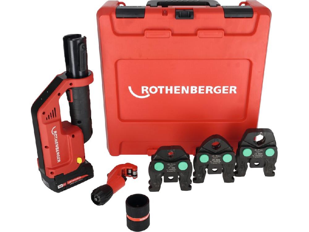 reece Rothenberger Compact 3 >B < Press Tool Kit 15mm - 25mm
