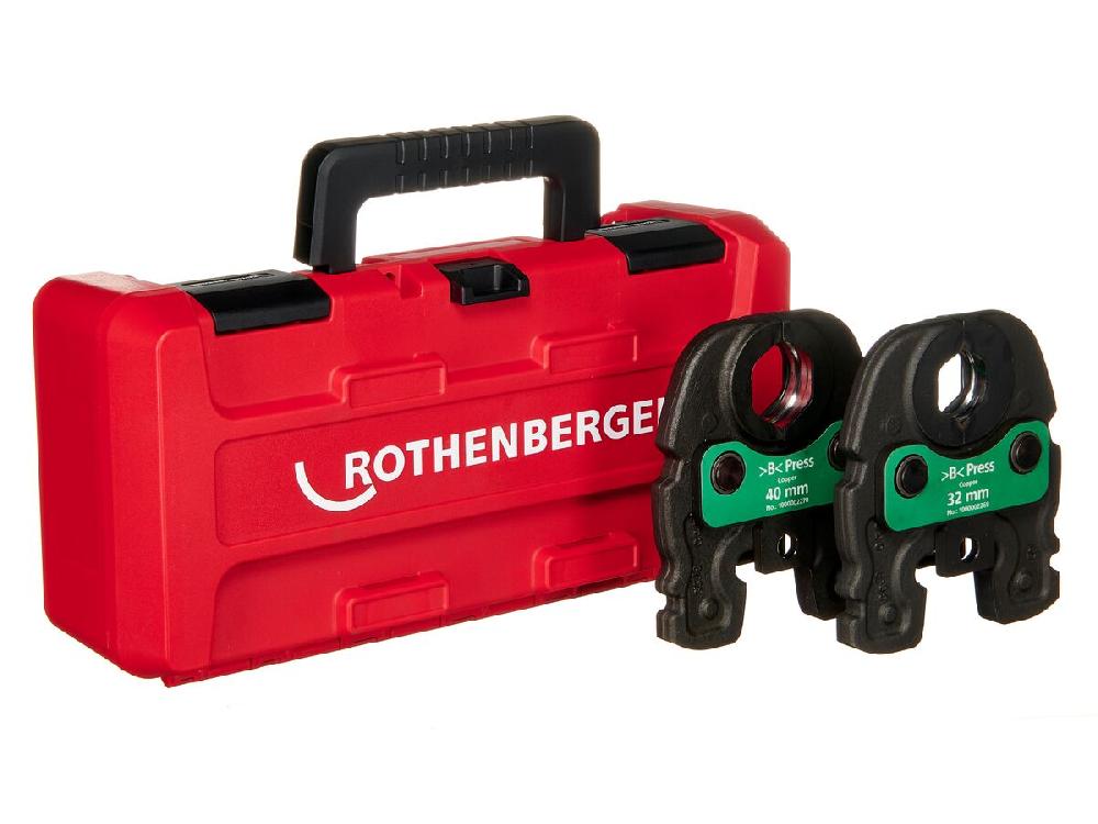 reece Rothenberger Compact TT B-Press 32mm + 40mm Jaw & Case Set