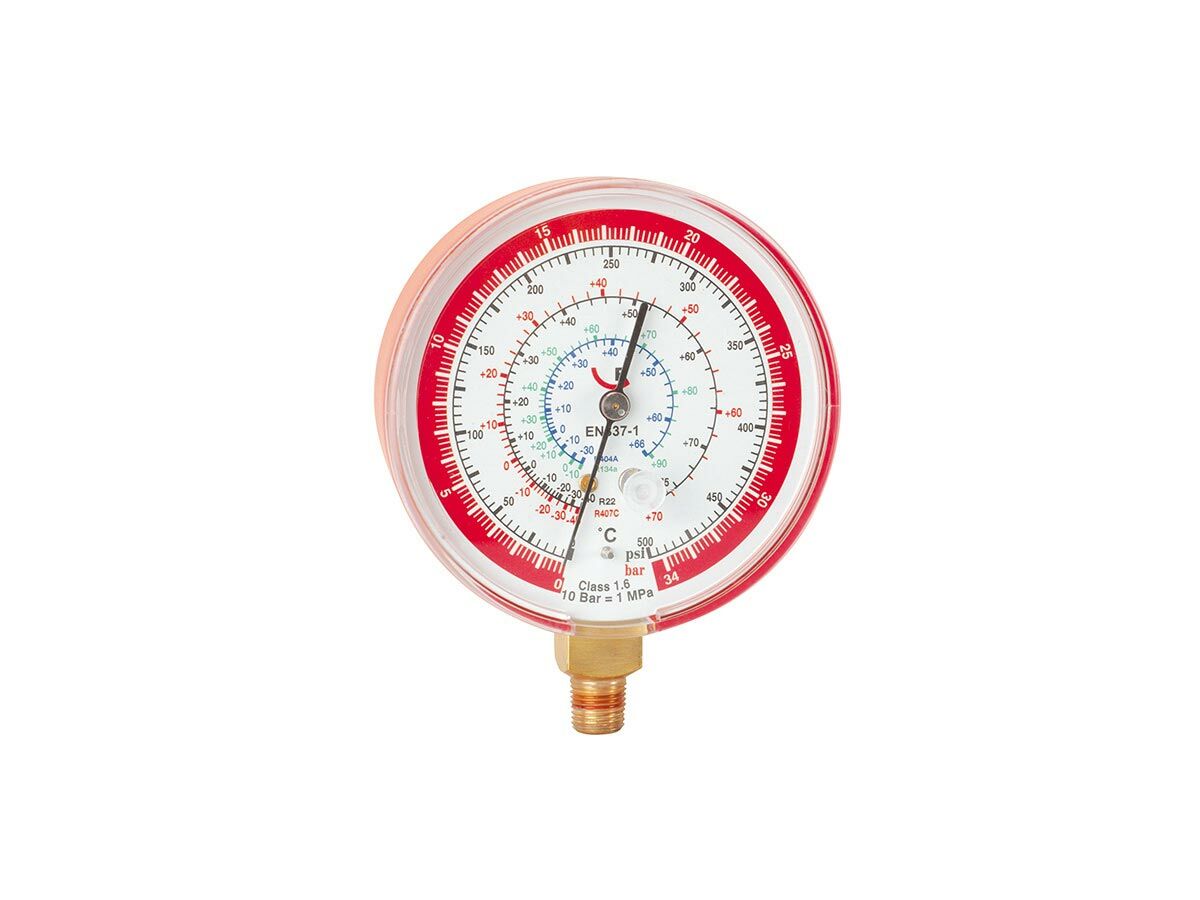 reece Rothenberger High Pressure Gauge 80mm 1/8" NPT