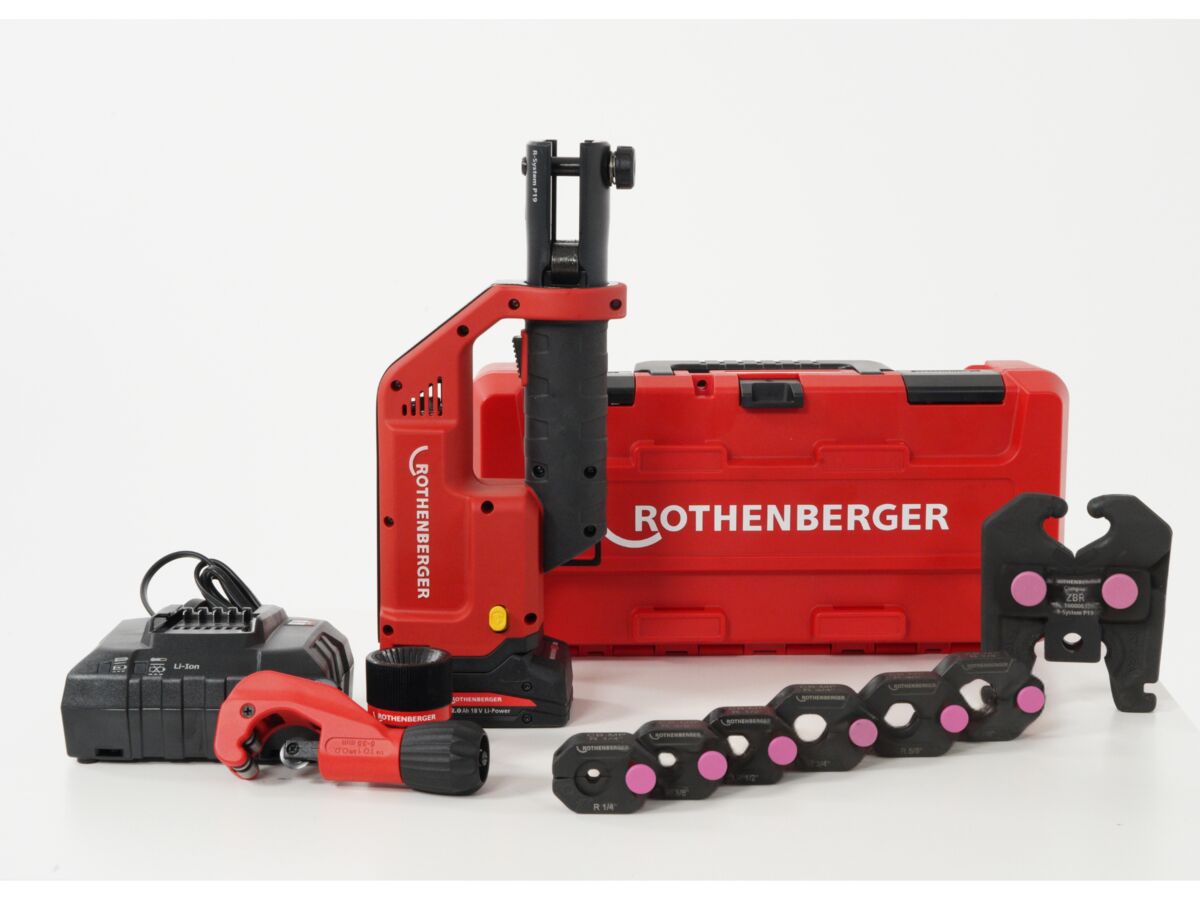 reece Rothenberger Maxipro Set 1/4" - 7/8" with Actuator
