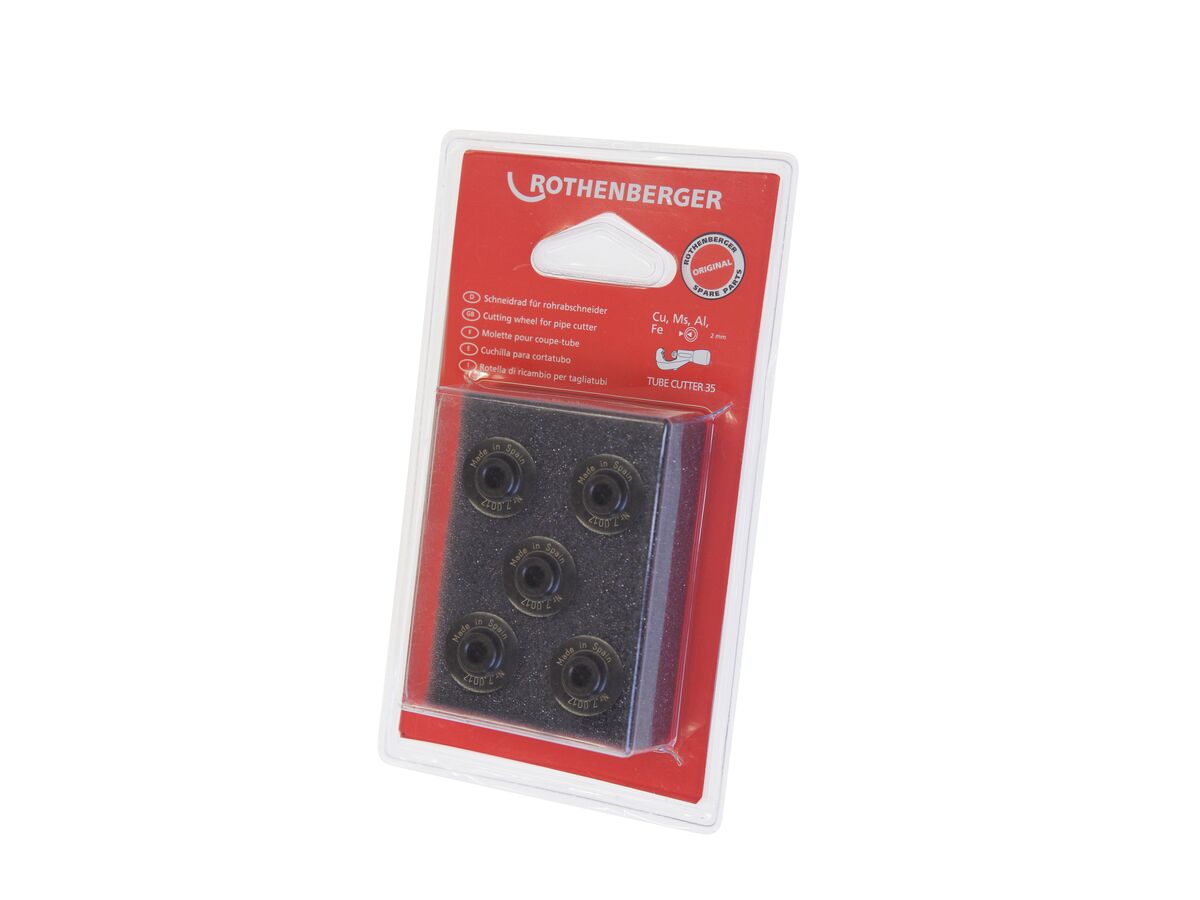 reece Rothenberger Replacement Cutting Wheel to Suit Minicut/Max/Max35 (5 Pack)
