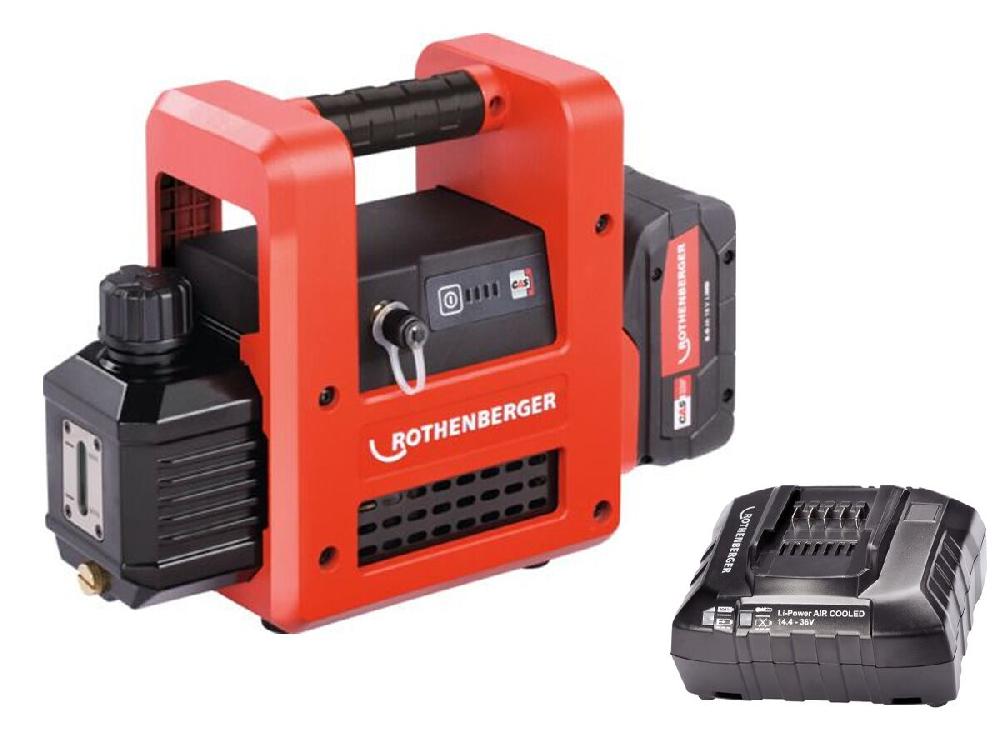 reece Rothenberger Roairvac R32 2.0 Cl Kit includes 18V Battery & Charger