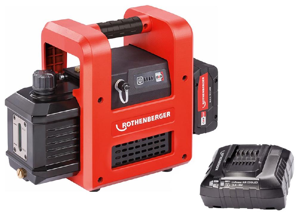 reece Rothenberger Roairvac R32 5.0 Cl Kit includes 18V Battery & Charger