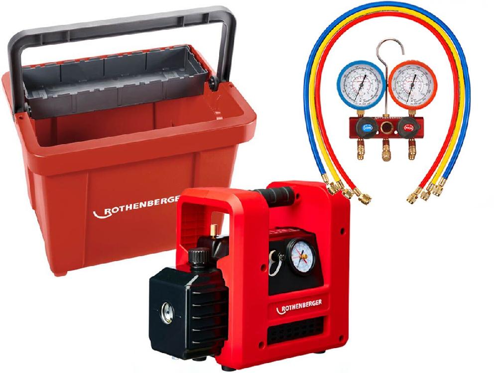 reece Rothenberger Roairvac Vacuum Pump Bucket Gauges