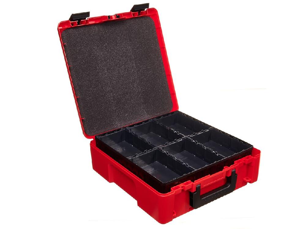 reece Rothenberger Rocase Fittings Box which includes 12 Roboxs and 2 Rotrays