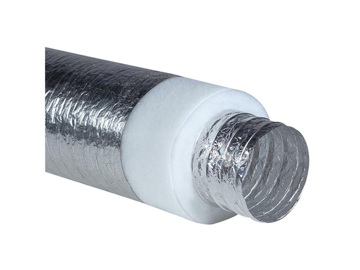 reece Safe-T-Flex Insulated Ducting R1.0 200mm x 6 Metre