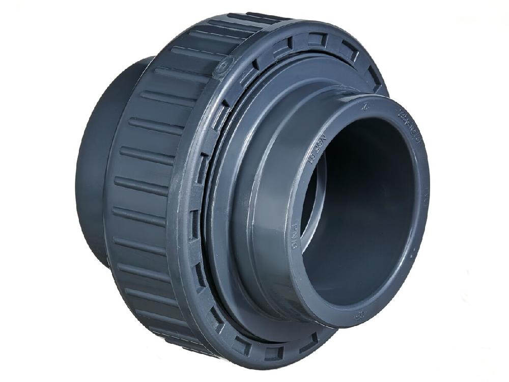 reece Schedule 80 PVC-U Barrel Union (Plain Female x Plain Female) EPDM Seal 50mm