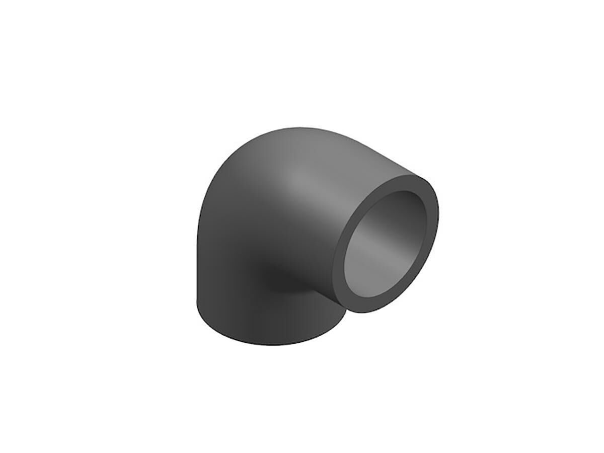 reece Schedule 80 PVC-U Faucet 90 Degree Elbow 80mm Plain Female x 80mm NPT Female