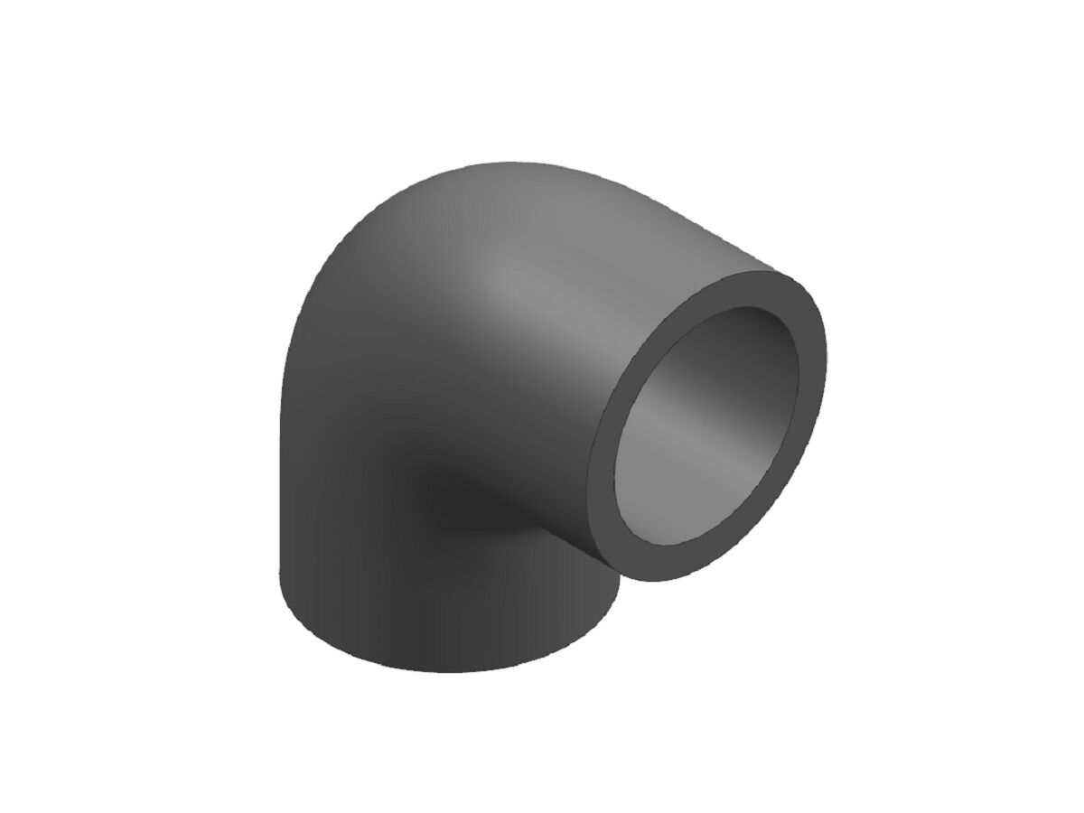 reece Schedule 80 PVC-U Plain Female 90 Degree Elbow 200mm