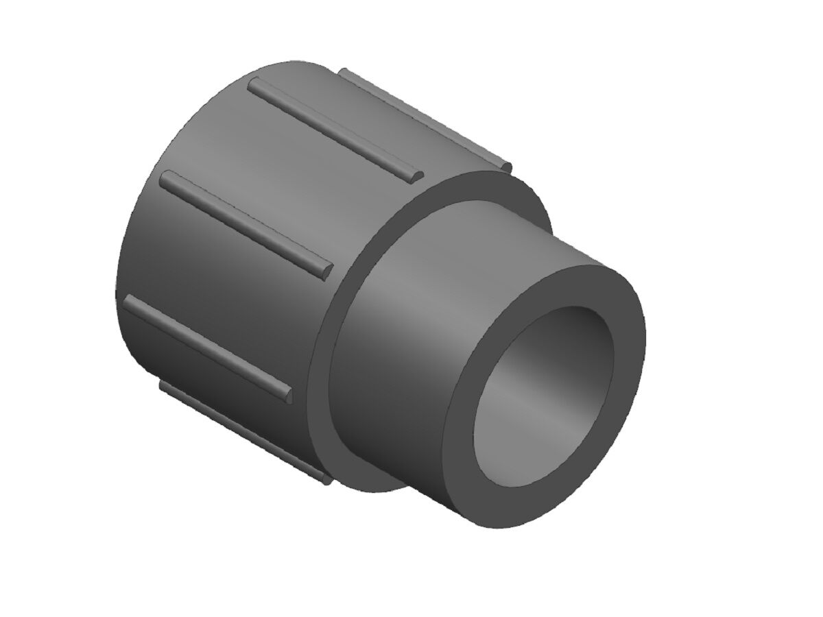 reece Schedule 80 PVC-U Plain Female Reducing Socket 50mm x 25mm